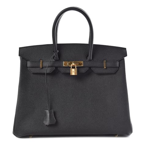 hermes birkin 35 epsom black